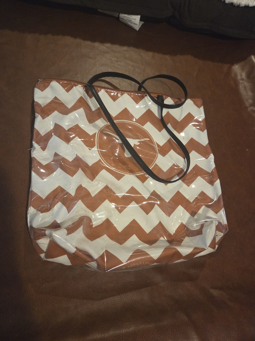 Stylish Chevron Tote Bag Texas Longhorn  - Women Bags